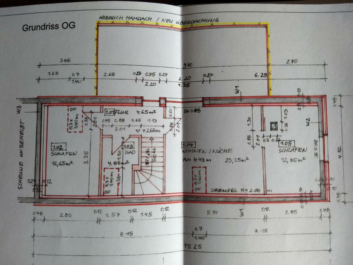 Ziegeleihof Inmitten Von Wiesen Und Waeldern Degenershausen Ngoại thất bức ảnh